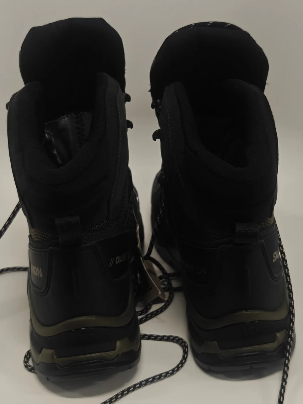 Salomon Quest 4 GTX Gore-Tex Hiking Boots Green Waterproof Men's 10